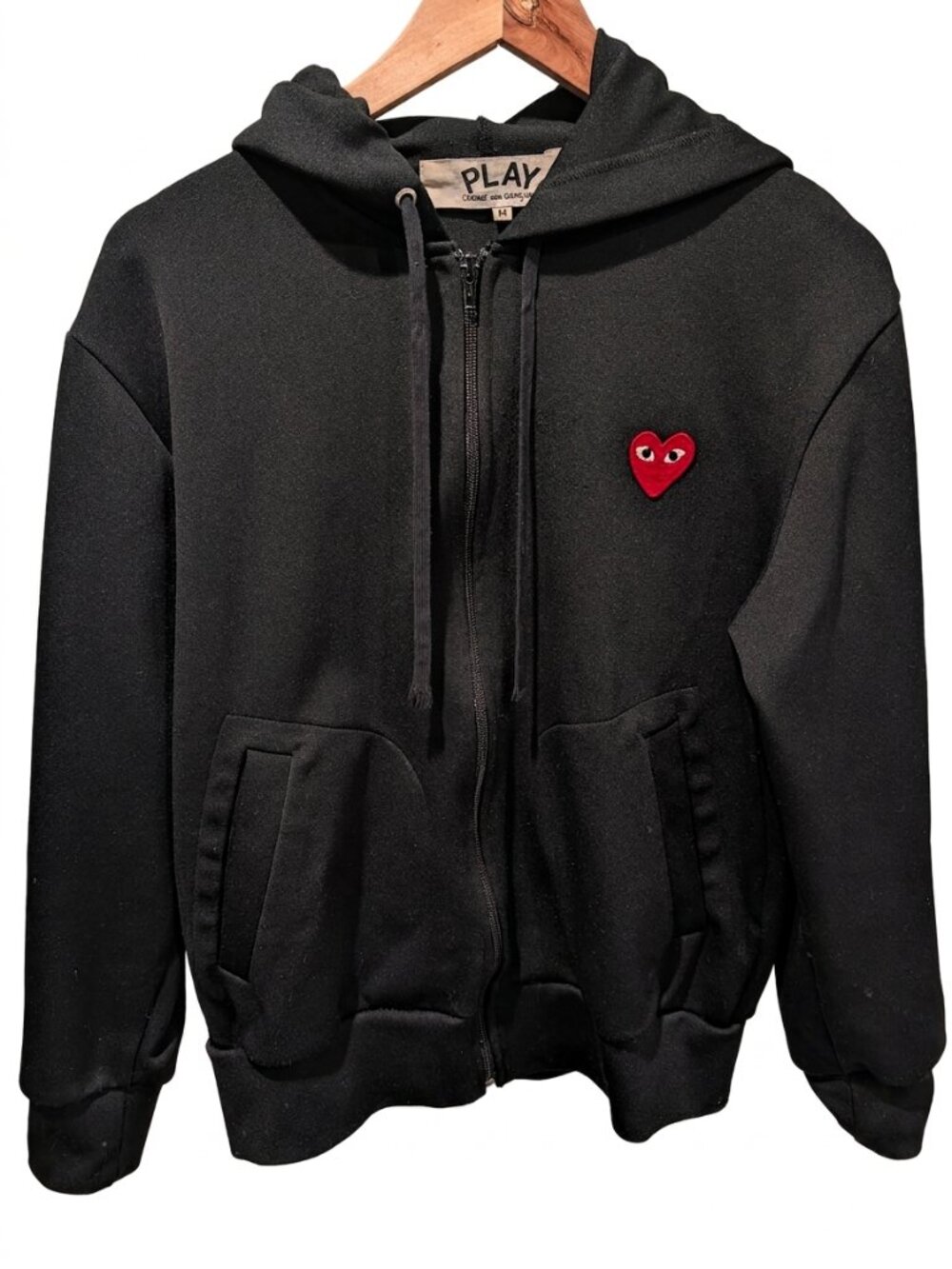 COMME des GARÇONS PLAY Zip-Up Hoodie